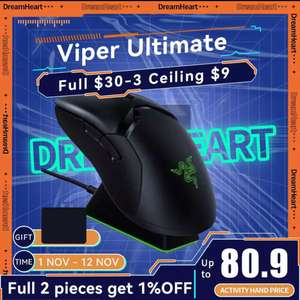 Игровая мышь Razer viper ultimate + станция