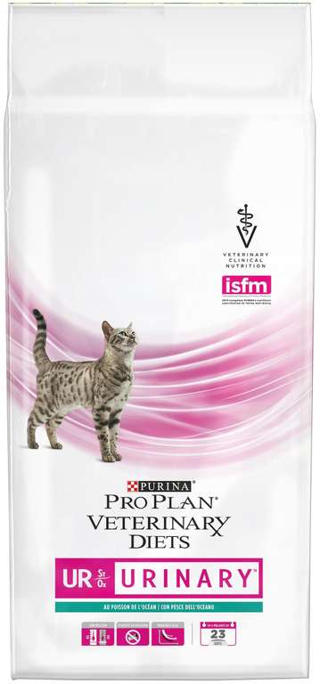 Сухой корм Pro Plan (напр. для кошек Pro Plan Veterinary Diets Urinary Ur St/Ox, с океанической рыбой 1.5 кг)