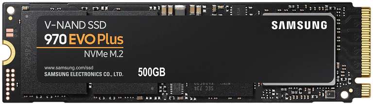Твердотельный накопитель Samsung 970 EVO Plus 500 ГБ (3598₽ при оплате картой Плюс)