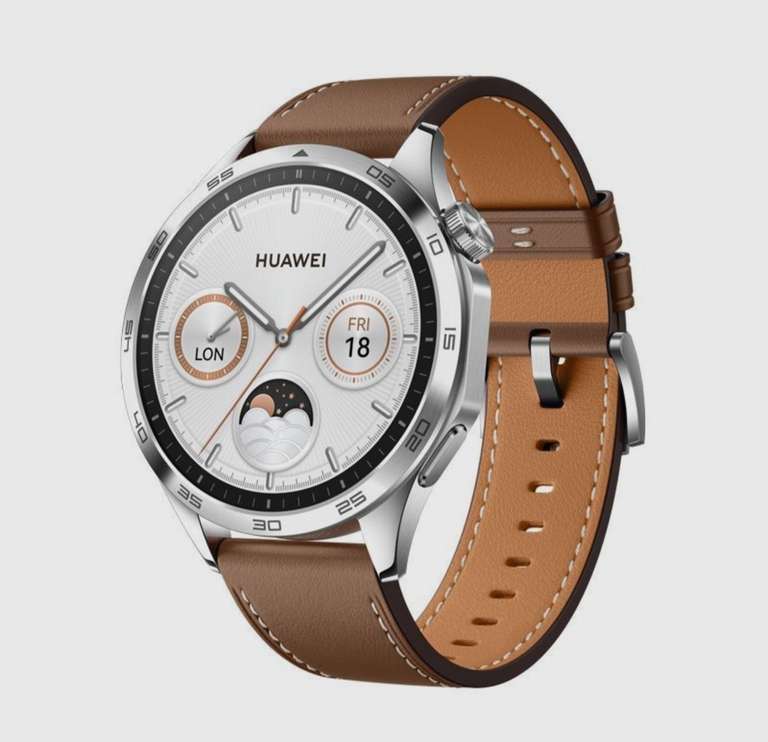 Умные часы HUAWEI WATCH GT 4 + наушники FreeBuds SE, 46mm, коричневый (по ozon карте)