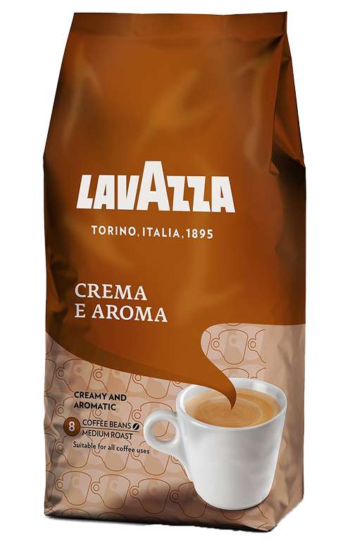 Кофе в зернах LavAzza crema e aroma 1 кг