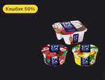 Кэшбэк 50% на йогурт Epica (максимум 50р) в Тинькофф