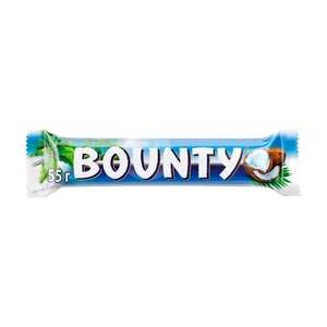 Шоколадный батончик Bounty, 55 г (цена с Ozon Картой)