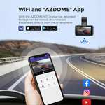 Видеорегистратор AZDOME M17 (камера FullHD, дисплей IPS, ADAS)