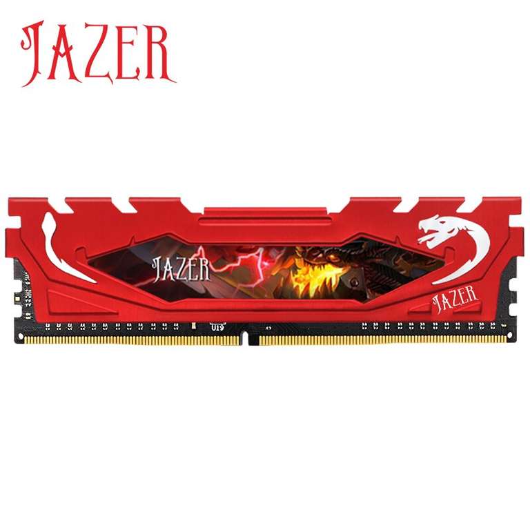 Оперативная память JAZER DDR4 8 Гб 3200 МГц udimm (16 Гб за 2473₽)