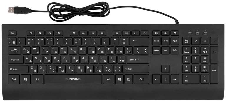 Клавиатура SunWind SW-KB300 (копия Logitech K280E)