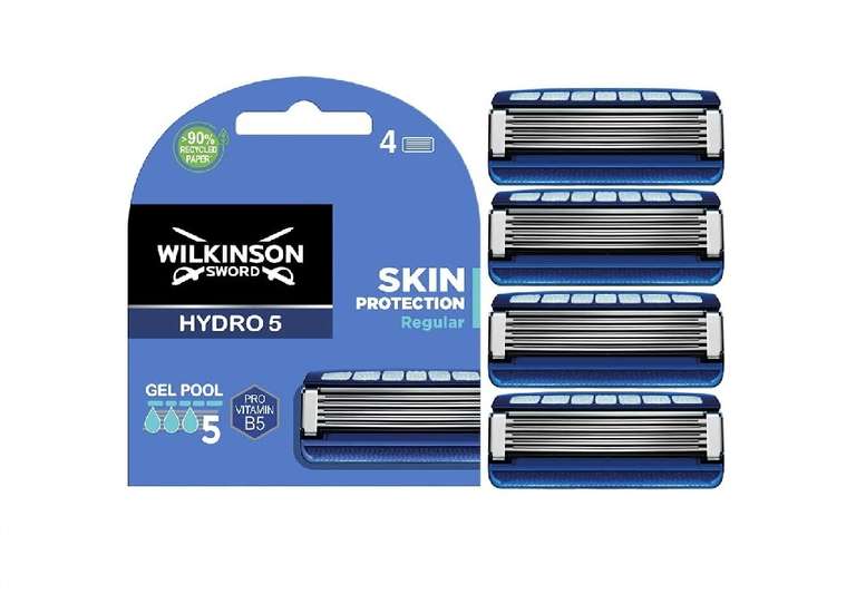 Сменные кассеты для бритвы Wilkinson Sword Hydro5 4 шт