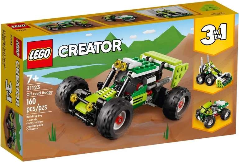 Конструктор LEGO Creator 31123 Багги-внедорожник, 160 деталей