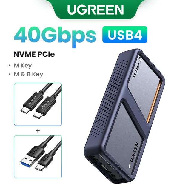 SSD Кейс UGREEN (USB4 40Гбит/с)