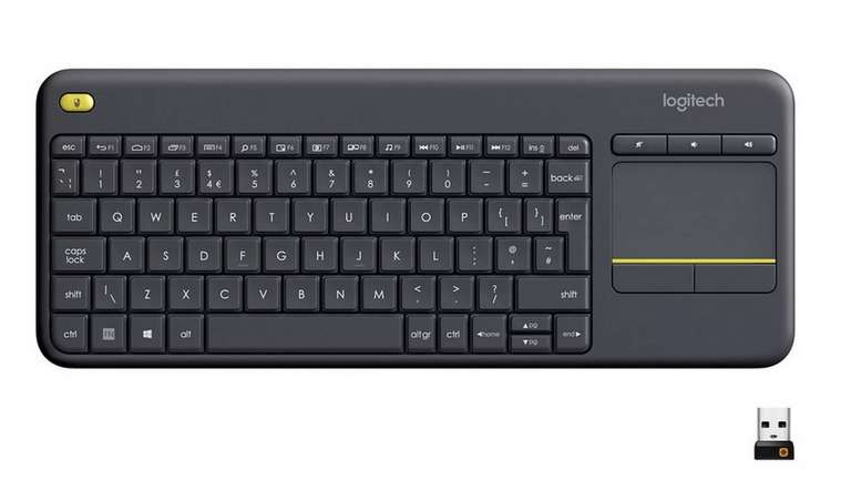 [МСК, возм., и др.] Беспроводная клавиатура Logitech K400 Plus Black