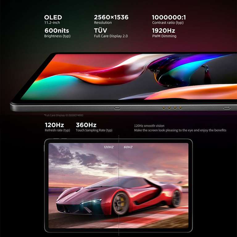 Планшет Lenovo Xiaoxin Pad Pro 2022 8/128, Snapdragon 870