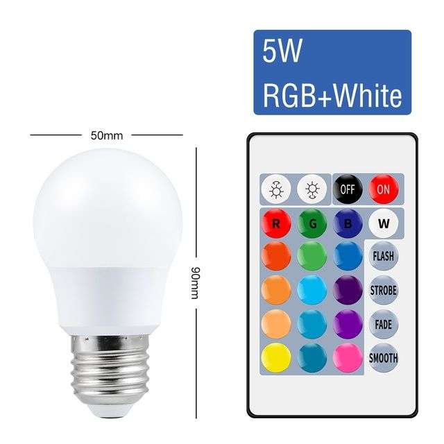 Светодиодная RGB-лампочка CanLing