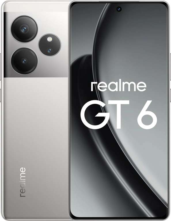 Смартфон realme GT 6 12/256GB Silver