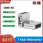 Мини-ПК GMKtec K8 AMD R7 8845HS Radeon 780m