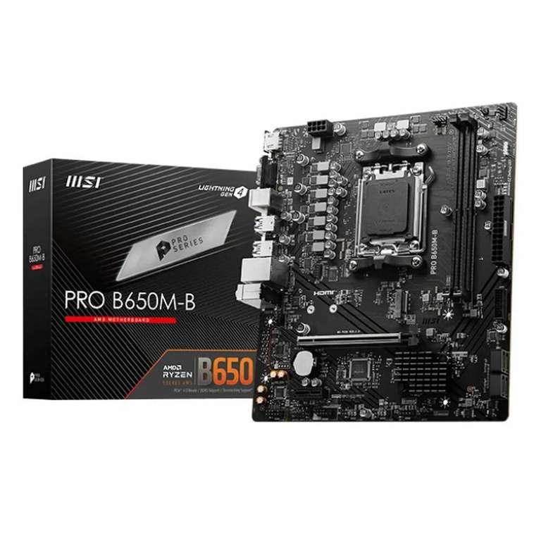 Материнская плата MSI PRO B650M-B