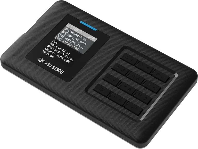 Корпус для 2.5 HDD/SSD с функцией Virtual Drive IODD ST-300 (с Озон картой, из-за рубежа)
