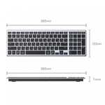 Беспроводная ножничная клавиатура Ugreen KU005 (металл, BT 5.0 + 2.4G)