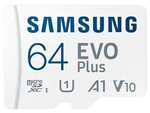 Подборка карт памяти microSDXC Samsung EVO plus 64 GB, 128GB, 256GB