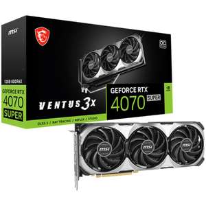 Видеокарта MSI GeForce RTX 4070 Super Ventus 3X