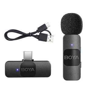 Беспроводной петличный микрофон Boya BY-V10 для смартфонов