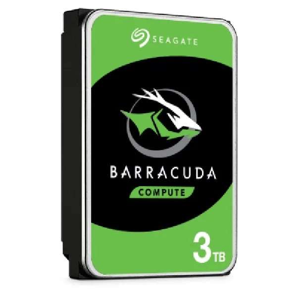3 ТБ Внутренний жесткий диск Seagate BarraCuda 3.5/ABC (ST3000DM007)