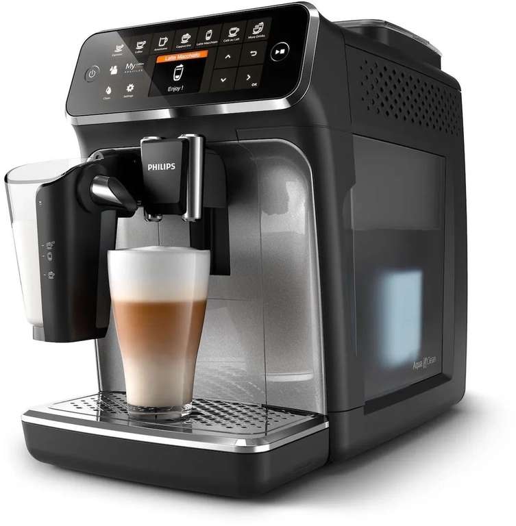 Автоматическая кофемашина Philips Кофемашина 4300 Series LatteGo EP4346/70 (по Ozon карте)