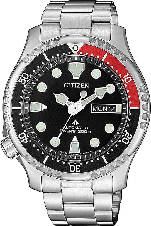 Японские механические наручные часы Citizen Promaster Diver's NY0085-86E 200M