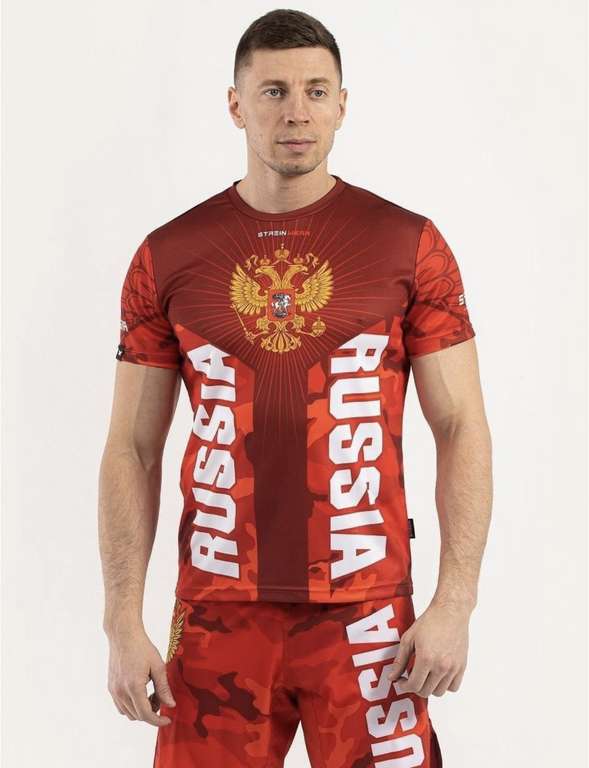 Футболка Strein MMA National team — Russia (4 цвета)