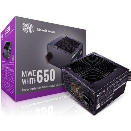 Блок питания Cooler Master MWE White 650w