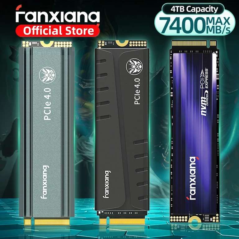 SSD Fanxiang S770 4TB (NVME, PCIE4.0)