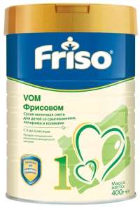 Смесь Friso Vom 1 молочная с рождения 400 г