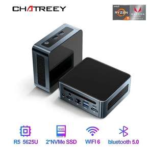 Мини-ПК Chatreey AN2P Ryzen 5 5625U/3550H, NVME SSD WIFI6 HD