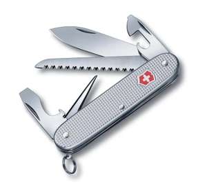 Нож перочинный Victorinox Farmer Alox (0.8241.26) 93 мм 9 функций серебристый