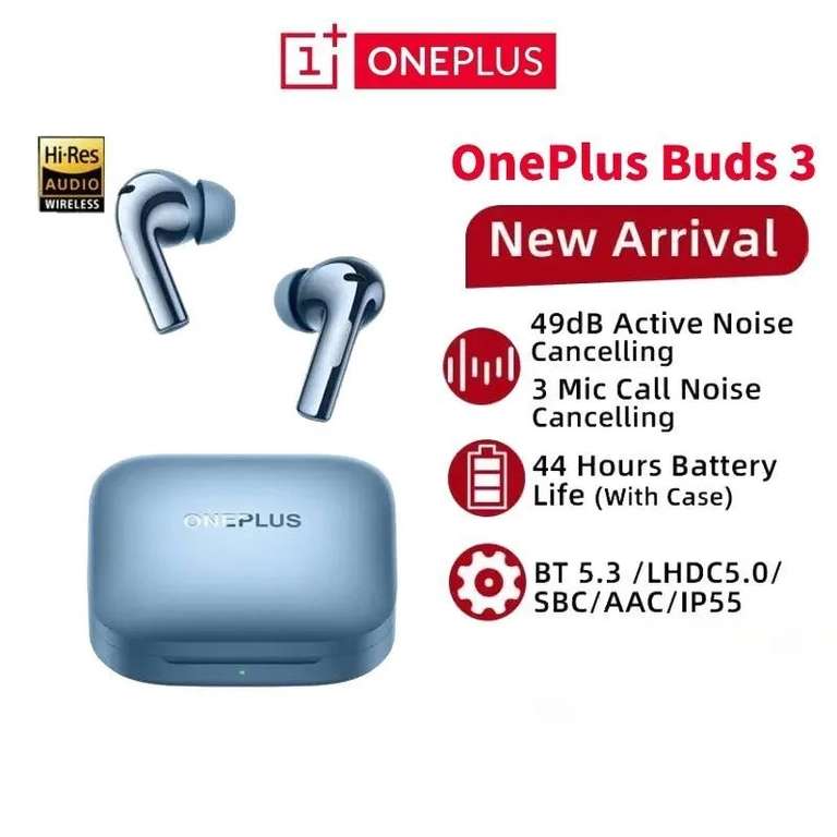 TWS наушники OnePlus Buds 3 (из-за рубежа), с Озон картой