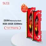Оперативная память JAZER DDR4 8 Гб 3200 МГц