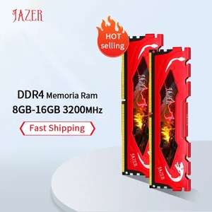 Оперативная память JAZER DDR4 8 Гб 3200 МГц