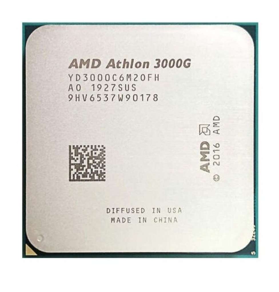 Процессор amd athlon 3000g oem обзор