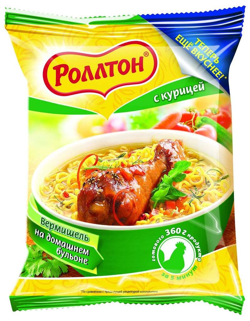 Роллтон с курицей фото