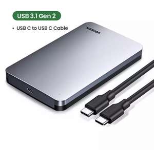 Кейс для 2,5 hdd с проводом Type-C Type-C 3.1