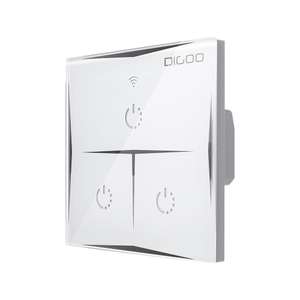 Настенный сенсорный выключатель DIGOO DG-S601 ЕС 1800Вт wifi