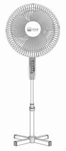 Вентилятор напольный Home Element HE-FN1204