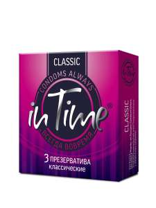 Презервативы in time classic 1+1
