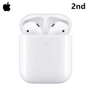 Наушники Apple Airpods 2 с беспроводным зарядным чехлом