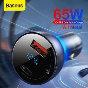 Автозарядка Baseus 65W