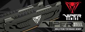 16GB (8GBx2) DIMM DDR4 4000 CL16 PC32000 Patriot VIPER (нет прямой доставки)