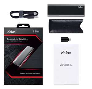 Внешний ssd накопитель Netac USB TYPE-C на 500 Гб