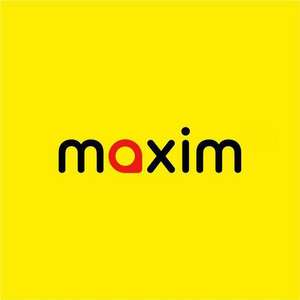 Промокод на 100₽ в такси Maxim