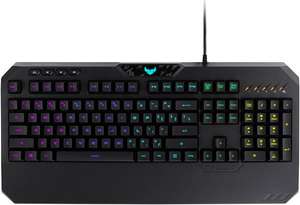 Клавиатура ASUS TUF Gaming K5, USB, c подставкой для запястий, черный
