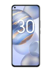 Смартфон Honor 30 8/128 Гб полночный чёрный и изумрудно-зеленый + защитный бампер в подарок