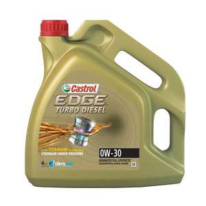 Моторное масло Castrol Edge Turbo Diesel 0w-30 Синтетическое, 4 Л
